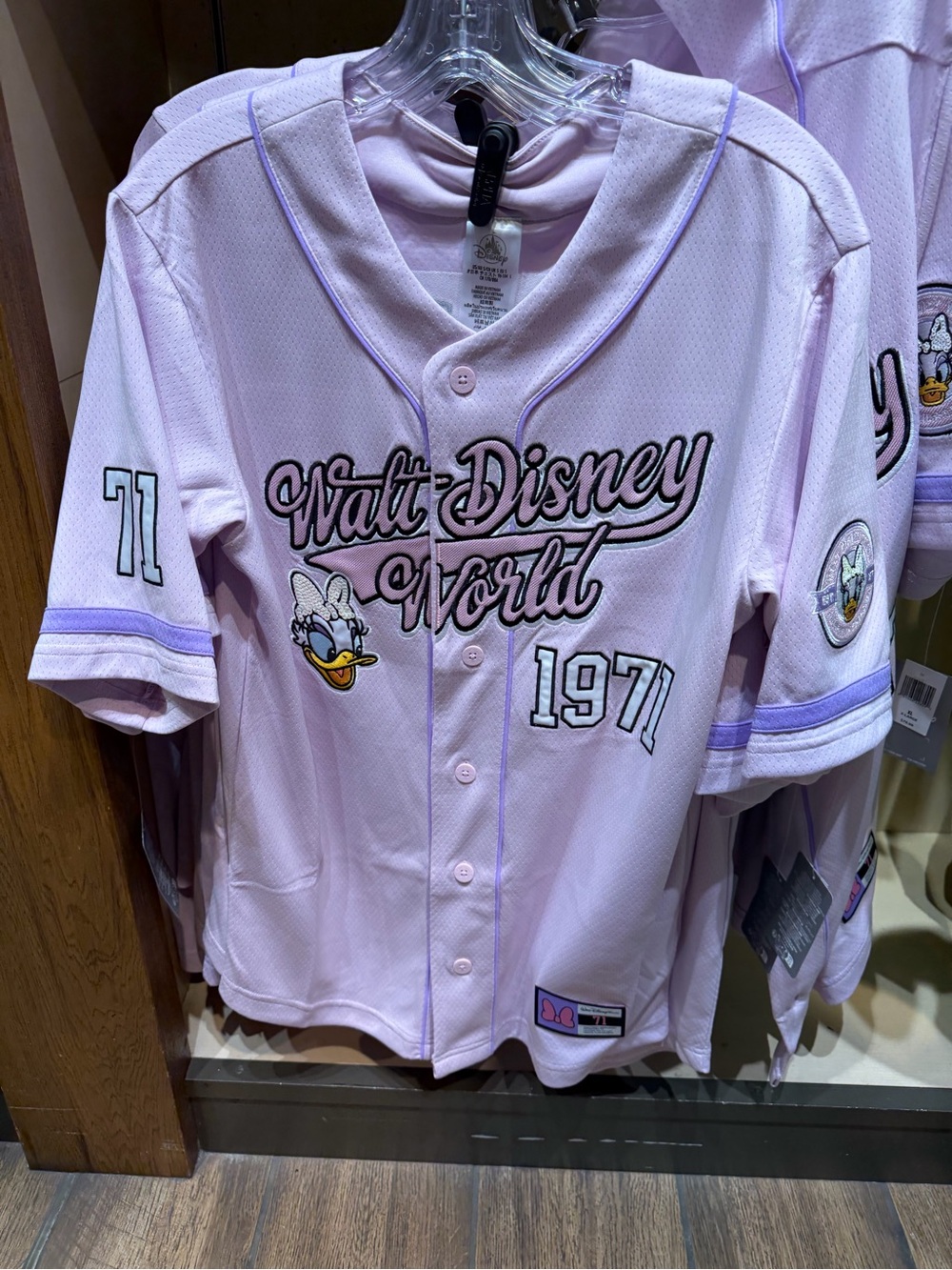 Disney Parks 2026 Walt Disney World Daisy Duck Baseball Jersey